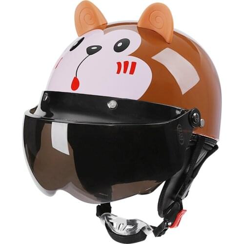 Child Helmet Cute Cartoon Kids Helmet Summer Bike Helmet Children Helmet Animals Pig Monkey Deer Helmet Capacete de moto 810