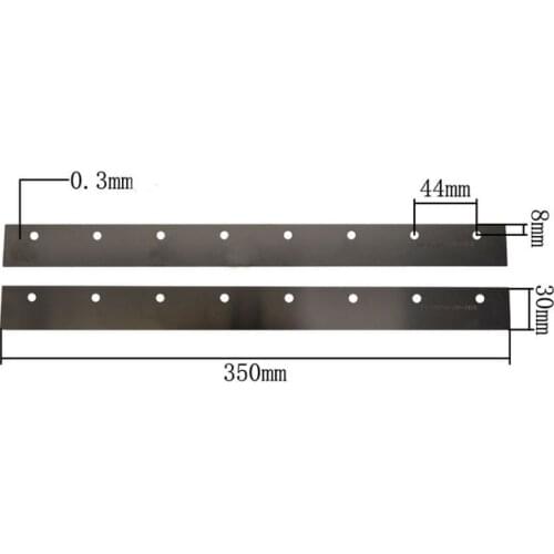 DEK-033044-305-0808 printing equipment metal squeegee blade 350mmm