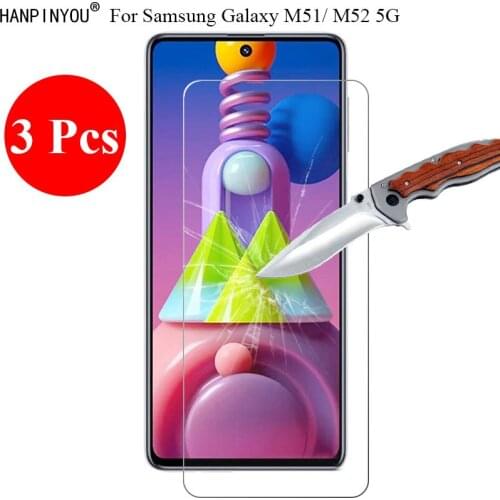 HANPINYOU Screen Protectors For Samsung Galaxy M51