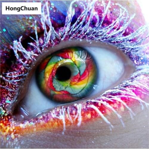 Beautiful eyes full square round 5d diy diamond painting diamond mosaic crafts diamond embroidery rhinestone decoration gift