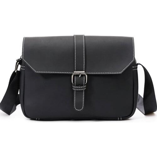 Fashion Waterproof Leather Shoulder Bags For Men New Leisure Handbag Crossbody Bag Male Messenger Bag Small Unisex Purse Satchel