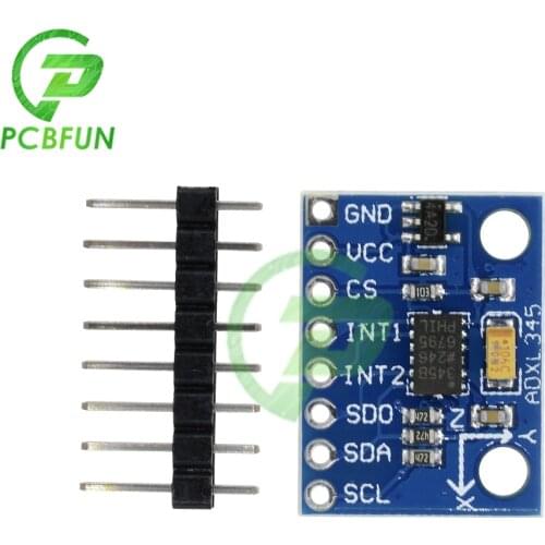 ADXL345 Module GY291ADXL345 Digital 3-axis Digital Tilt Sensors Acceleration Module 3V-5v for Avr Ar Microcontroller Test Code