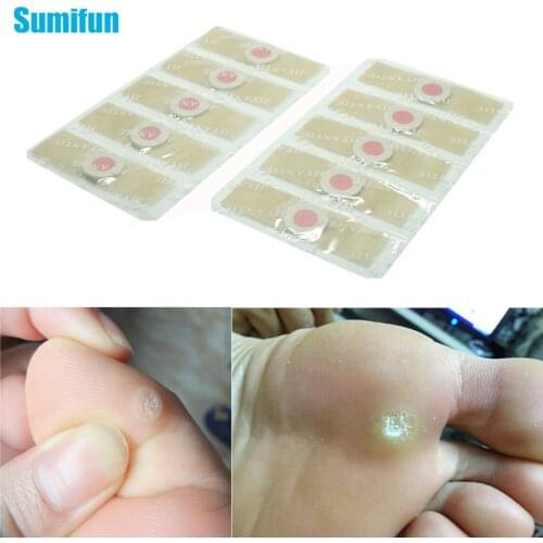 12pcs/lot Foot Care Medical Plaster Foot Corn Removal Calluses Plantar Warts Thorn Plaster Health Care For Relieving Pain D1360