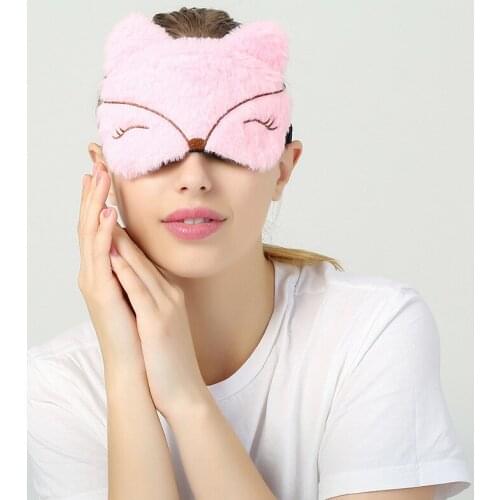 Sleeping Eye Cover Mask Sleep Cute Night Dream Mask Bandage Sort Blindfold For Men Women Relax Health Nap Travel Goggles