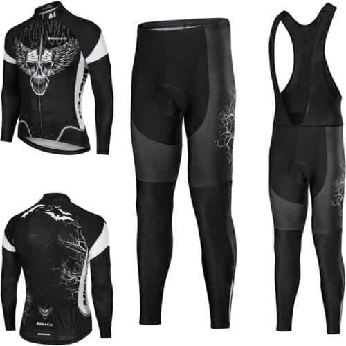 Sport Outfit For Man Cycling Jersey Set Roupa Ciclismo Hombre Pro Team BMX Clothing Long Sleeve Anti-Slip Sportswear MTB Outdoor