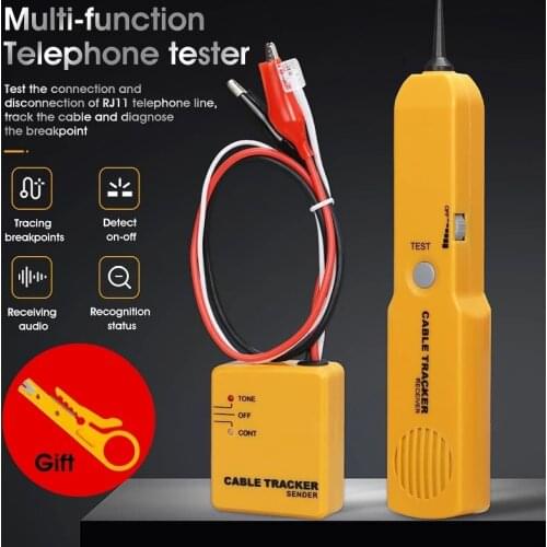 Network Cable Tester Tracker Diagnose Tone Finder Telephone Wire Toner Tracer inder Detector Networking Tools