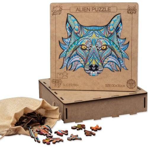 Unique Wooden Puzzles Toys For Adult Kids Unique Shape Animal Puzzle Game Educational Childrens Toys Fabulous Interactive Gifts