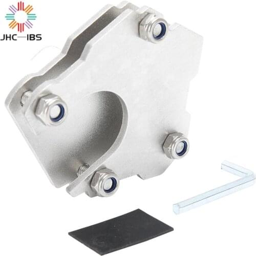 Universal Motorcycle Bike Kickstand Pad Plate Base Bike Side Stand Grip Support Foot Pad Base