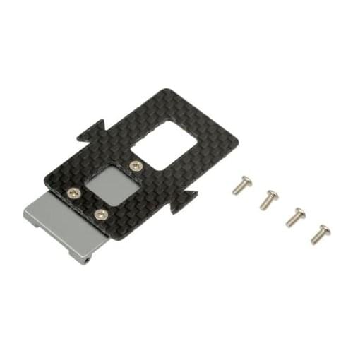 Carbon Fiber Battery Mount Plate / Tray 450 RC Helicopters Align Trex 450 SE V2 For Trex KDS ALZ Tarot450