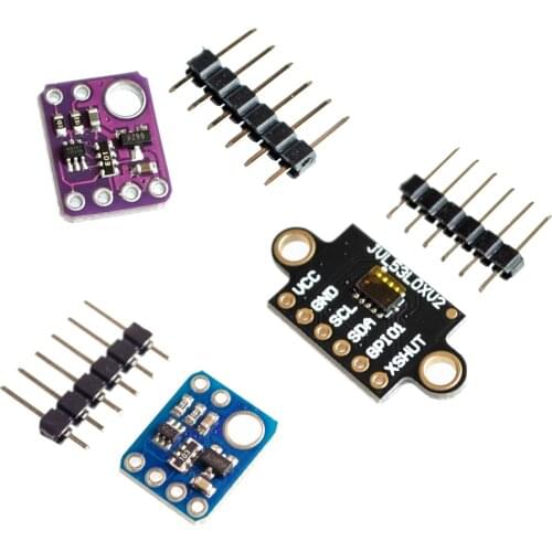 VL53L0X Time-of-Flight (ToF) Laser Ranging Sensor940nm GY-VL53L0XV2 Laser Distance Module I2C IIC
