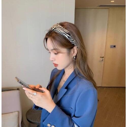 20 PCS/lot Fashion Cross Knot Velvet Headband Twisted Hairband Soft Bezel Hair Hoop for Girls Hair Accessories Twist Headband