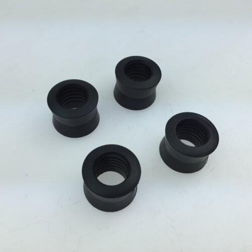 4pcs For the latter GN250 motorcycle shock absorber damping cushion sleeve mounted on the rear of the upper and lower ends