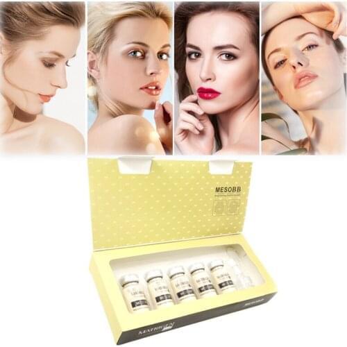 5pcs/box BB Cream Glow Dermewhite Skin Serum BB Foundation Cream for Effective Brightening Whitening Meso BB Cream Skin care