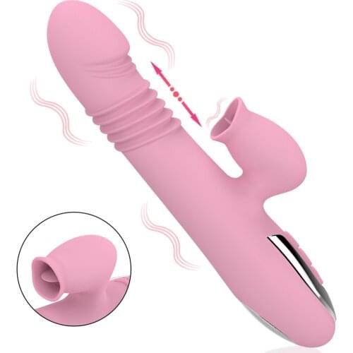 Automatic Thrusting Pulsator Sex Toys G Spot Dildo Rabbit Vibrator For Women Clitoris Stimulator Vagina Massager Adult Games Toy
