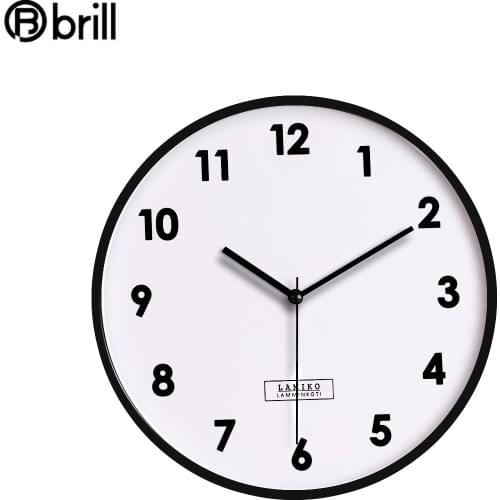 Modern Design Wall Clock Nordic Simple Round Wall Watch Clock Living Room Clocks Wall Home Decor Reloj De Pared Brief 60