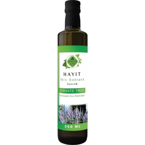 Chaste tree Mix Extract 250 ml + AMPLIFIED SPECIAL FORMULA + 100% HALAL + BİO
