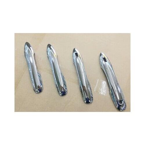 Chrome Side Door Handle Cover Trim 4pcs for Toyota Prius Prime / PHV 2017 - 2020