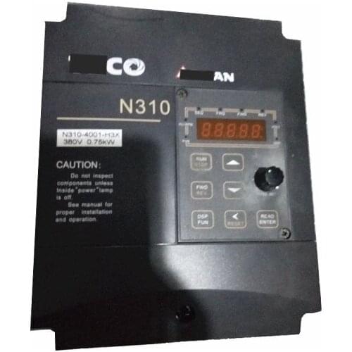 Inverter VFD Frequency AC Drive N310-4001-H3X New 3 Phase 400V 2.3A 0.75KW 1HP