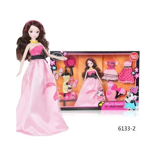 On Sale Kurhn Doll For Girls Fashion Change Dress Suite Children Toys Birthday Gift #6133-2