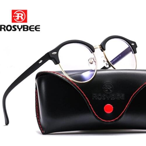 Anti Blue Light Reading Glasses High Quality glass Frames Women men Trend Style Brand Optical computer glasses with original box