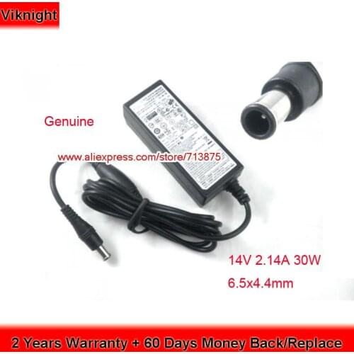 Genuine 14V 2.14A 30W AD-3014B Ac Adapter for Samsung SA300 S23B350H S22A350H S20A350B S19A330W SA450DP S22A350B SA330 S22B330BW