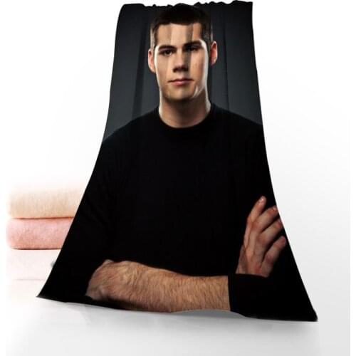 New Custom Dylan O’Brien Towel Printed Cotton Face/Bath Towels Microfiber Fabric For Kids Men Women Shower Towels 70X140cm