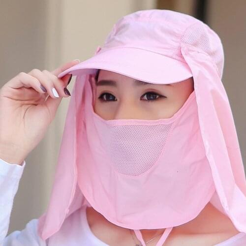 Portable Foldable Hat Sunshade Windproof Fishing Cap Summer Dustproof Baseball Hat Outdoor Hiking Camping Headwear Sun Visor Hat