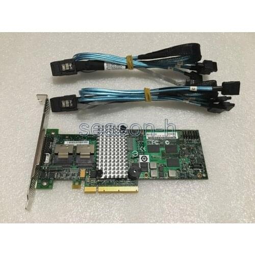 NEC LSI 9264-8i 6GB PCI-E RAID CONTROLLER 256M RAID5/6=LSI 9260-8I with cables