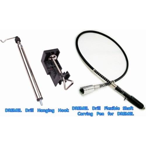 Drill grade Flexible Shaft Carvin pen,electric drill hook & soft shaft for Dremel accessories