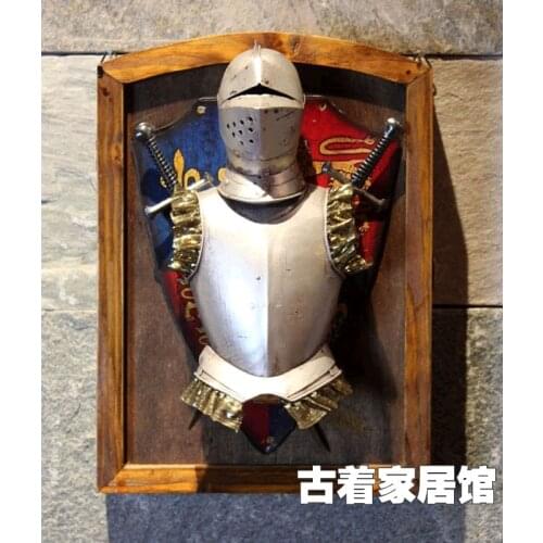 Medieval Knight Armor warrior / key box / restaurant bar coffee hall office decoration