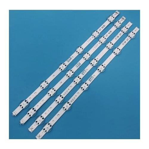 4pcs LED Backlight For LG 49'' TV 6916L-2862A 6916L-2863A V17 49 R1+L1 ART3 49UJ6510-SA 49UJ6517-ZA LC490DGG(FK)(MD) 49UJ651V