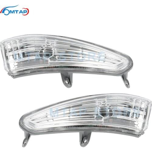 MTAP Rearview Mirror Turn Signal Lamp Flasher Marker Blinker Light Without Bulb For Peugeot 308 2012 2013 2014 2015 2016
