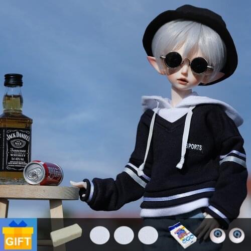 1/4 Doll BJD Renan Doll Resin Toys for Kids Little Gem Male Full Set Surprise Gift for Birthday MSD Doll
