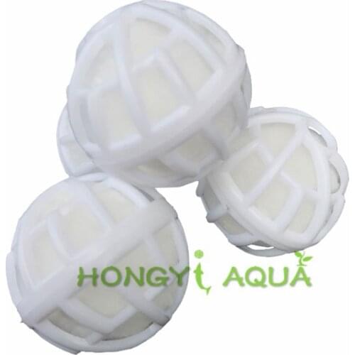 10 pcs/lot bacteria ball biochemical ball nitrification magic ball bacteria aerobic filter cotton cotton ball filter media