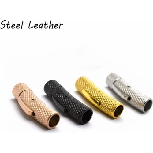 10pcs/lot Hole: 6mm New Stainless Steel Clasps Connectors For DIY Bracelet/Necklace High Quality Jewelry Making Metal Clasps diy