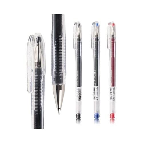 12 Pcs/Lot PILOT BL-G1-5T Gel Pen Student Office PenLarge Capacity Exam Dedicated 0.5 Mm Signing Pen