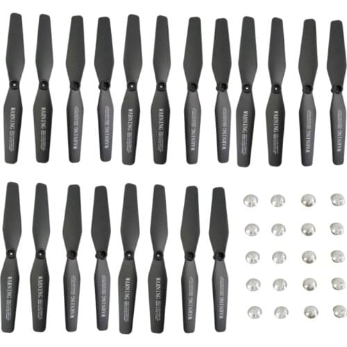 20x Plastic Propellers with Blade Cap for VISUO XS809 XS809W RC Drone Parts