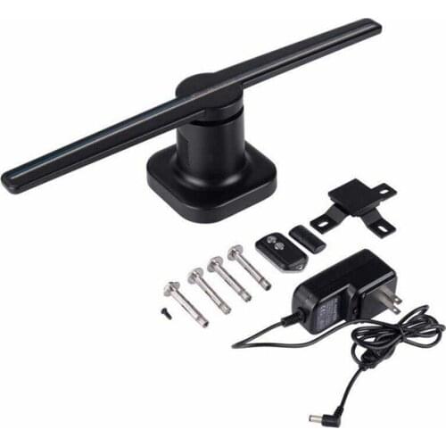 3D Hologram Advertising Display LED Fan Holographic Imaging 3D Naked Eye LED Fan Light