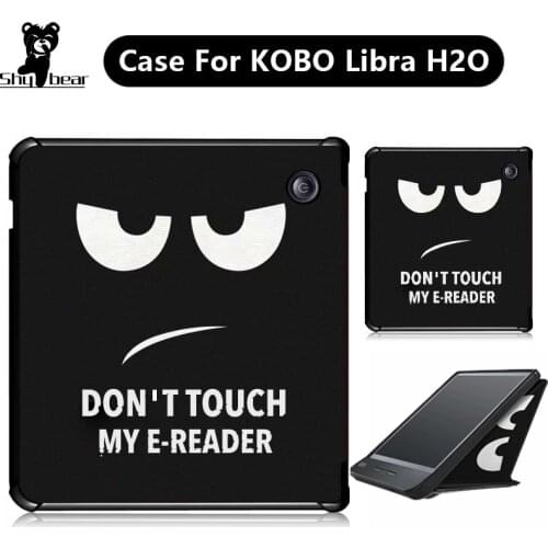Cover Case for Kobo Libra H2O Origami Sleepcover for Kobo Libra H2O 2019 7inch Smart e-book e-reader funda capa Multi-stand ways