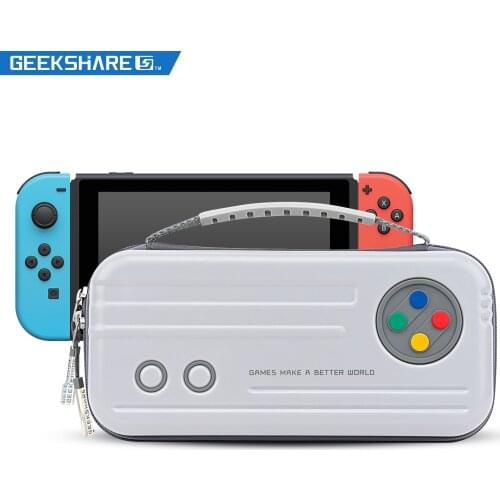 Geekshare Travel Carrying Storage Bag For Nintendo Switch Time Machine Design Protables Case For Nintend Switch High Quality
