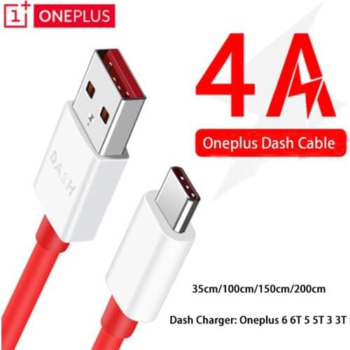 0.35/1/1.5/2M OnePlus 6 Dash Charger Cable 4A Type C Cable For One Plus 6T 5T 5 3T 3 Mobile Phone USB 3.1 Data Charge Dash Cord