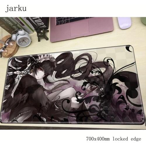 Danganronpa mousepad gamer 700x400X3MM gaming mouse pad New arrival notebook pc accessories laptop thick padmouse ergonomic mat