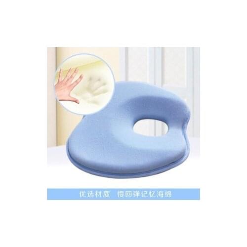 Lovely Newborn Toddler Safe Anti Roll Baby Infant Pillow Sleep Head Positioner Preventing Flat Head