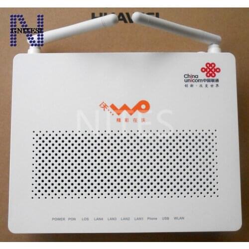 Original HG8347 HG834R GPON with 1 GE + 3FE LAN ports + 1*phone port + wifi, English version