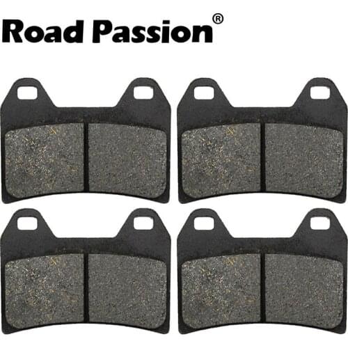 Road Passion Motorcycle Front Brake Pads For APRILIA STREET BIKESRST Futura 1000 Futura1000 Tuono V4R Dorsoduro 1200 2011-2014