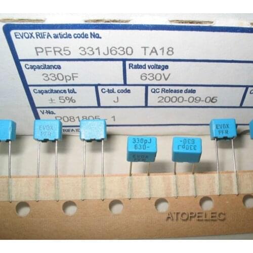 1pc RIFA 330pF/630V EVOX PFR MKP Film Capacitors