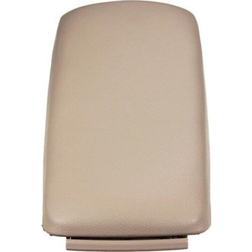 Fit For 00-06 Audi A4 S4 A6 Car Beige Leather Arm Rest Center Console Lid Armrest