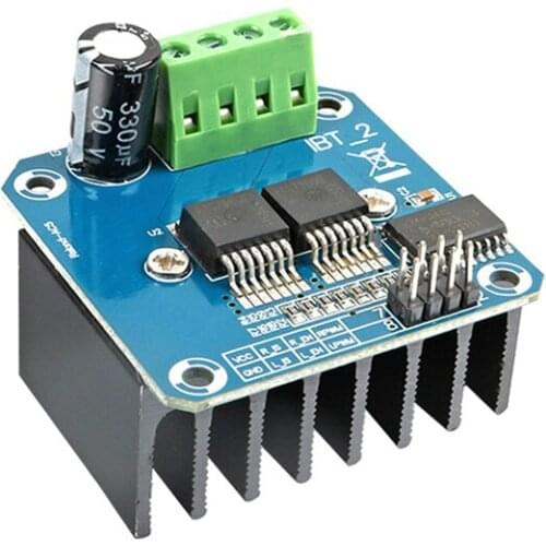 BTS7960 43A High-power smart car motor drive module semiconductor refrigeration drive