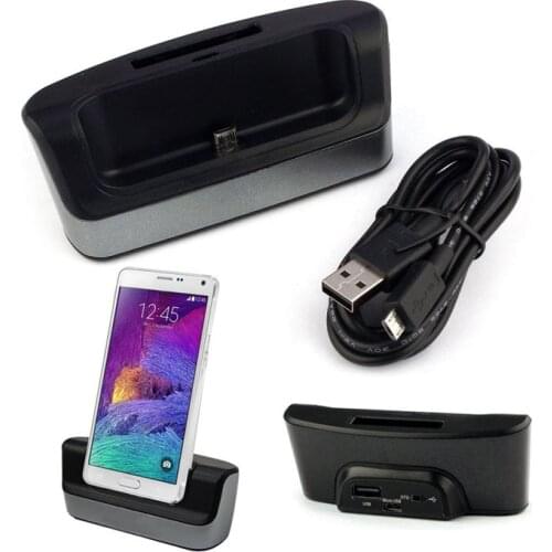 USB OTG Dock Charger Battery Charger Phone Cradle Desktop Charging Station For Samsung Galaxy Note 4 IV N9100