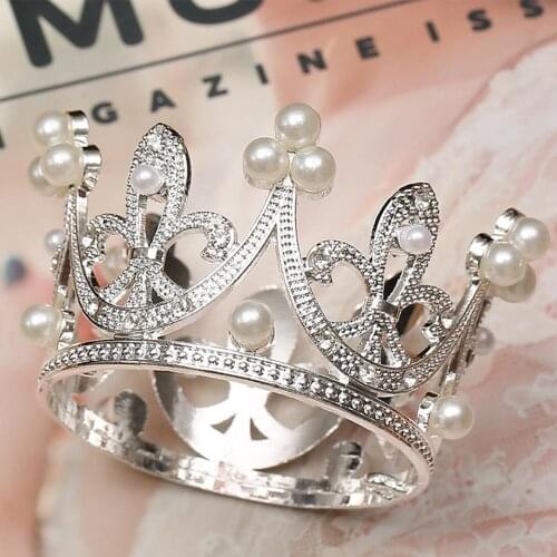 Girls Boys Photography Gold Crown Props Child Photo shooting Crown Hair Accessories fotografia Prop Birthday Cake Decoration